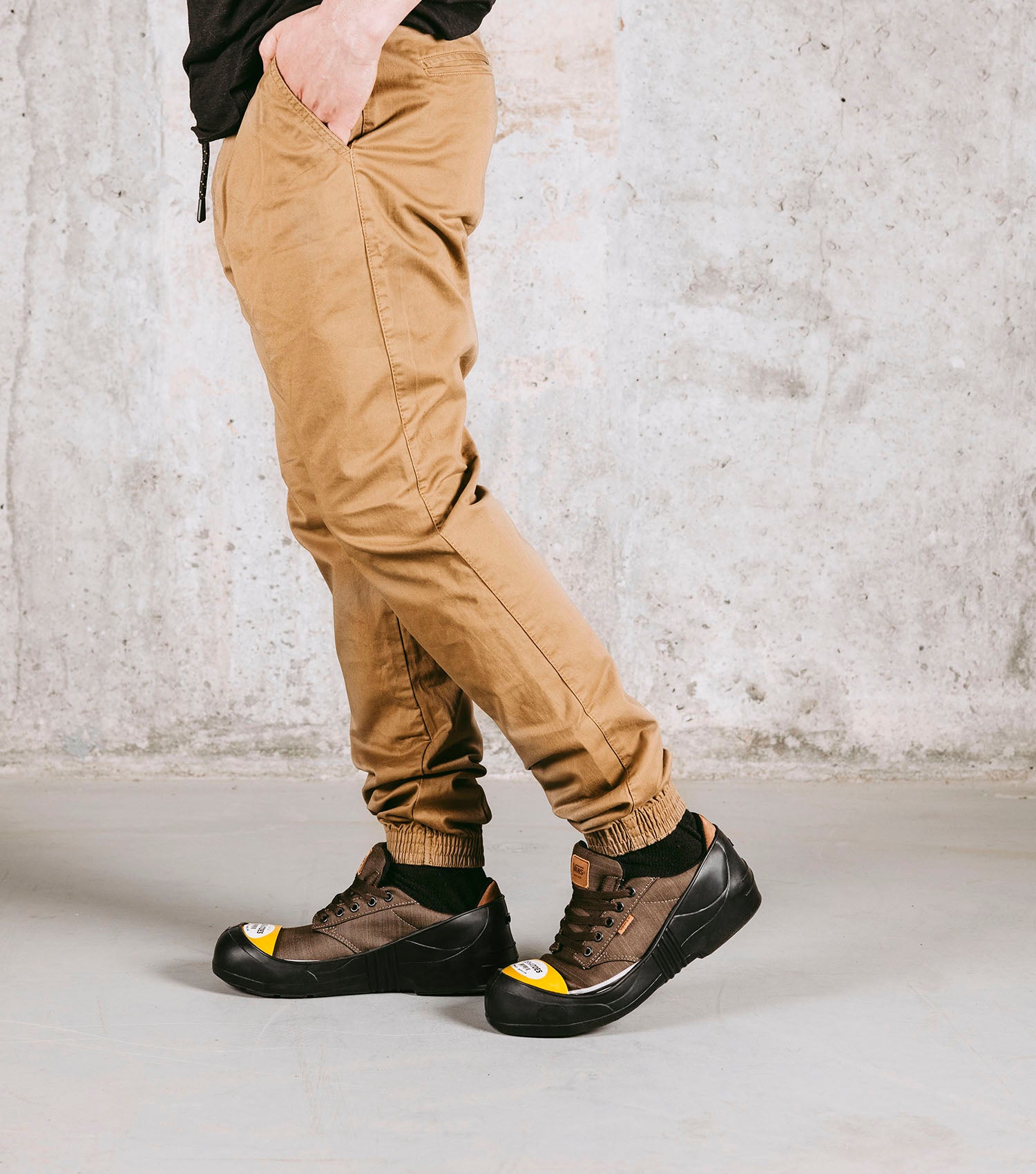 OSH001 (OST), STEEL Toe Cap PVC Classic Safety Overshoes