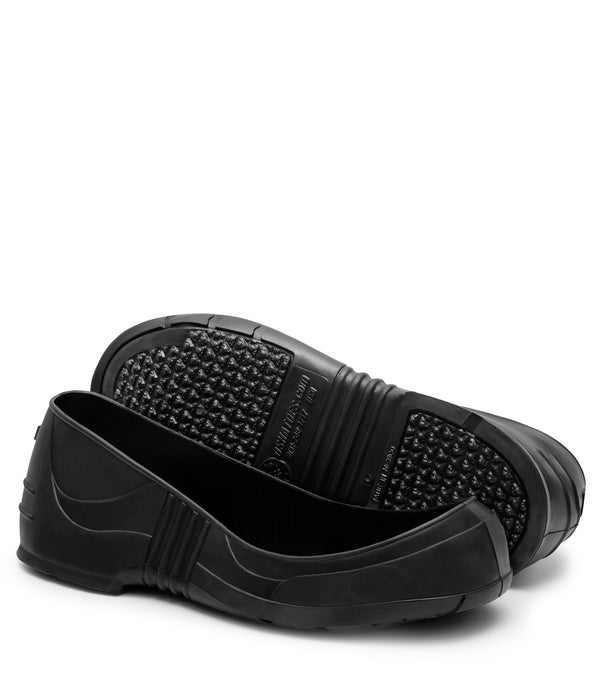 OSH006, Slip-Resistant PVC Overshoes (Black)