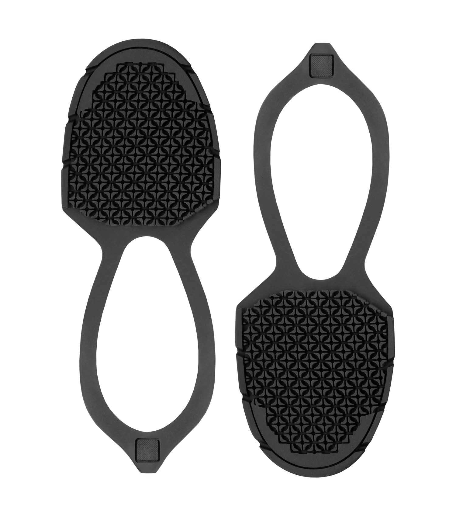 OSH1166-12, STEEL Low profile Toe Cap & Natural Rubber Slip On with Back Strap Safety Overshoes (Black)