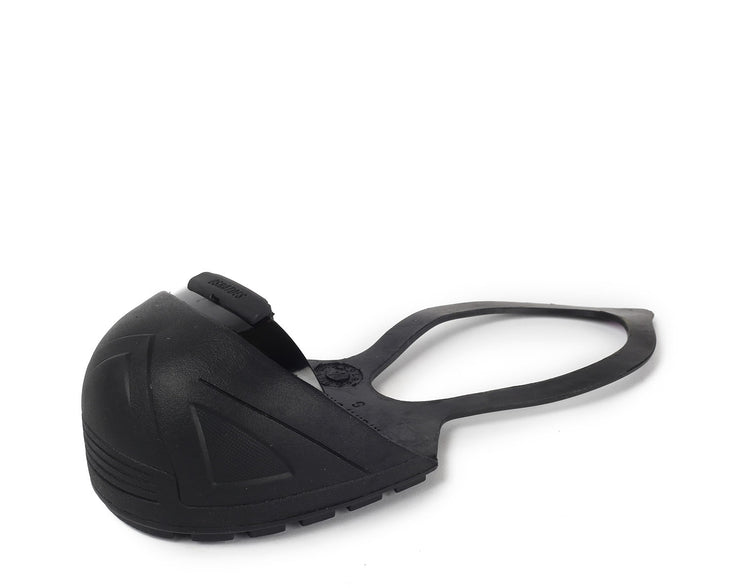 OSH1162-12, STEEL Toe Cap Natural RUBBER Slip On with Back Strap Safety Overshoes (Black)  - OSHATOES.com